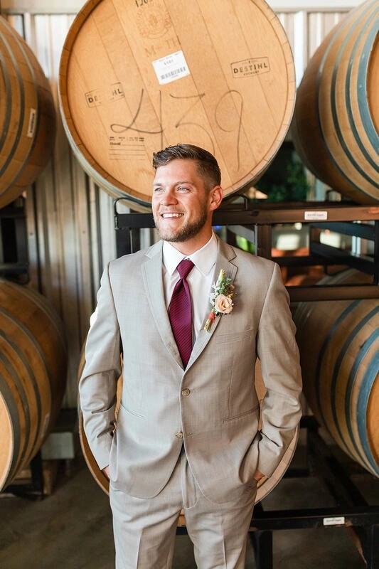 Photo of the Groom and Bride