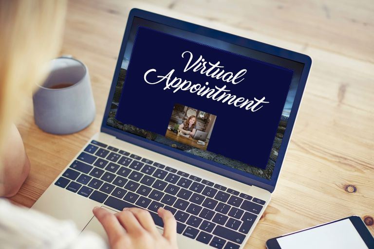 #adoretip | Virtual Appointments. Desktop Image