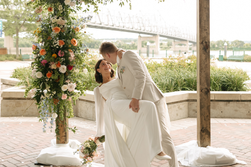 #ADOREREALBRIDE | GRACE &amp; BRODY. Desktop Image