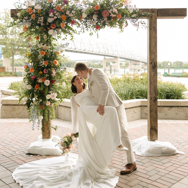 #ADOREREALBRIDE | GRACE &amp; BRODY. Mobile Image