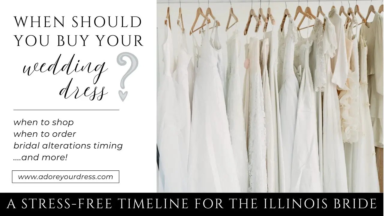 When Should You Buy Your Wedding Dress? 💍. Desktop Image